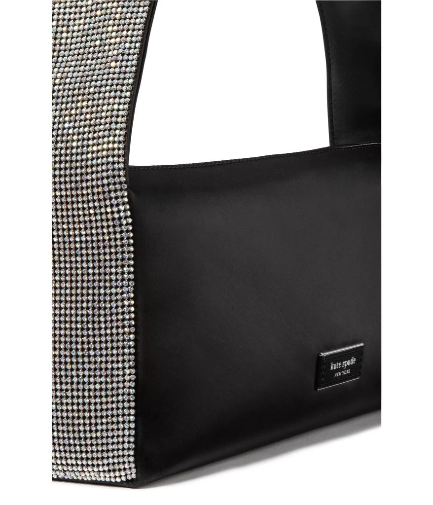 商品Kate Spade|Afterparty Satin and Crystal Embellished Shoulder Bag,价格¥1345,第5张图片详细描述