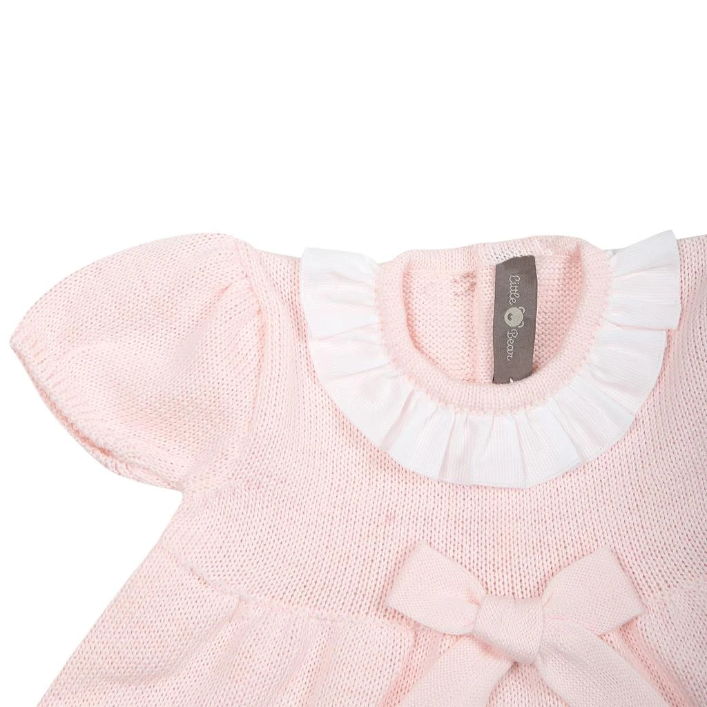 商品Little Bear|Pink Casual Dress For Baby Girl,价格¥1278,第3张图片详细描述