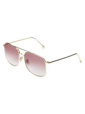 商品Victoria Beckham|59MM Rectangle Sunglasses,价格¥680,第2张图片详细描述