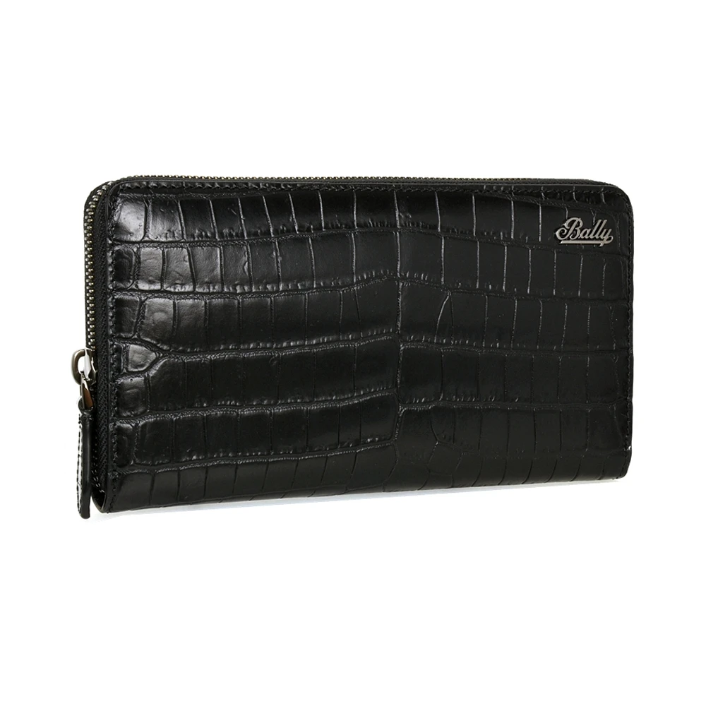 BALLY 男士黑色时尚长款拉链手拿包 6224274 商品