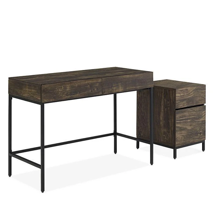 商品Sparrow & Wren|Jacobsen 2 Piece File Cabinet & Desk Set,价格¥2701,第1张图片