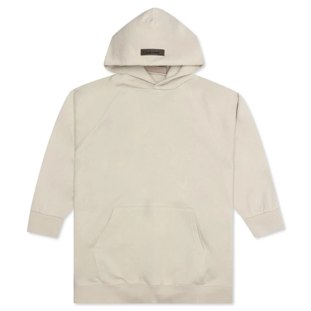 商品Essentials|Fear of God Essentials Women's 3/4 Sleeve Hoodie - Wheat,价格¥397,第1张图片