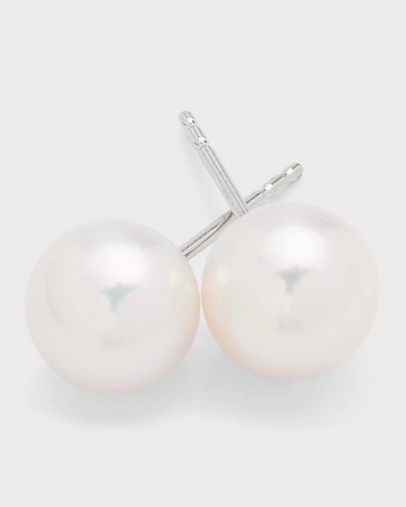 商品BELPEARL|18k Akoya Pearl Stud Earrings, 9.5x9mm,价格¥10725,第3张图片详细描述