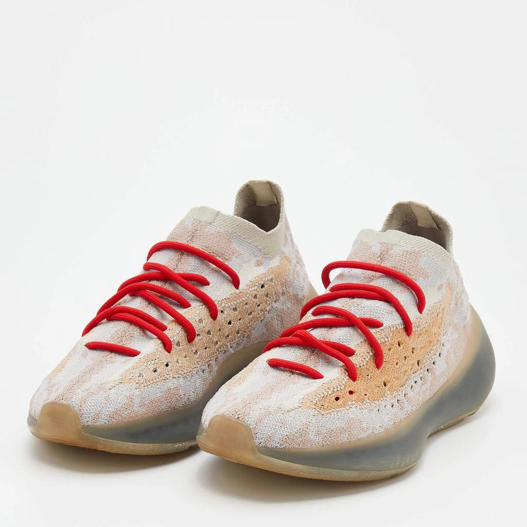 商品[二手商品] YEEZY|Yeezy x Adidas Multicolor Knit Fabric Boost 380 Pepper Sneakers Size 42 2/3,价格¥1586,第2张图片详细描述