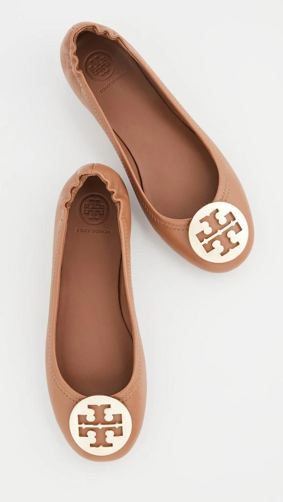 商品Tory Burch|Tory Burch Minnie Travel 芭蕾平底鞋,价格¥1717,第4张图片详细描述