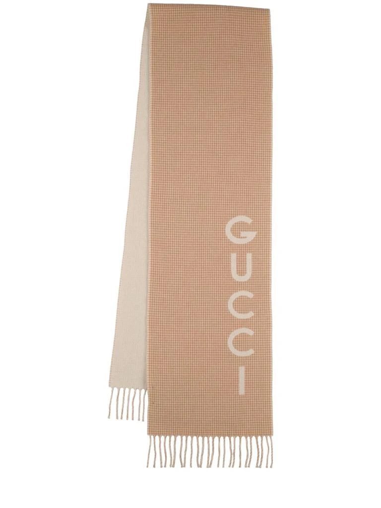 商品Gucci|Wool & Cashmere Scarf,价格¥3770,第1张图片