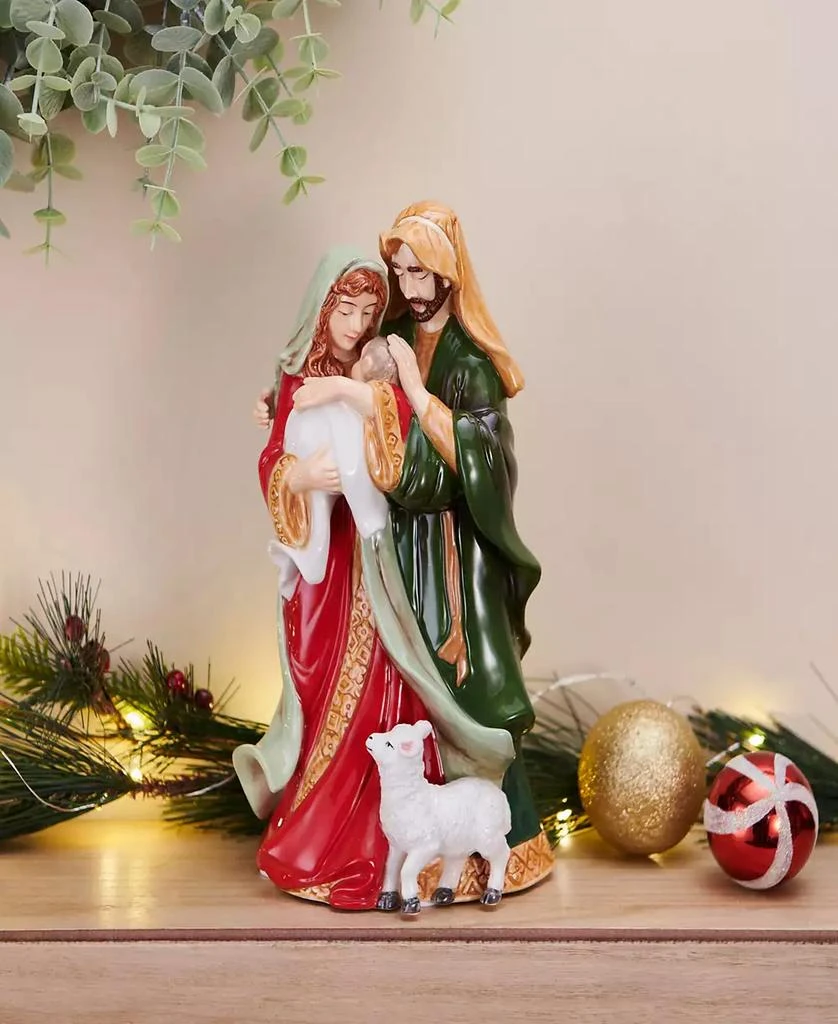 Holiday Musical Holy Family Figurine, 9.5-in 商品