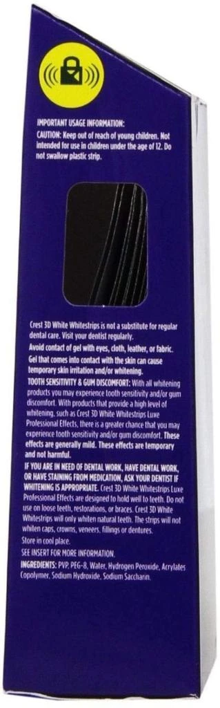 Crest 3D No Slip Whitestrips Professional Effects Teeth Whitening Kit 20 ea 商品