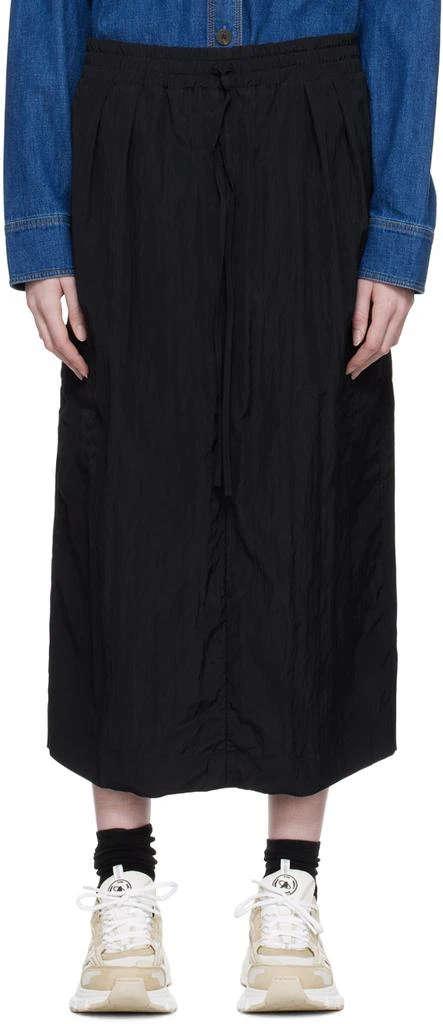 商品Studio Nicholson|Black Soledad Maxi Skirt,价格¥1342,第1张图片