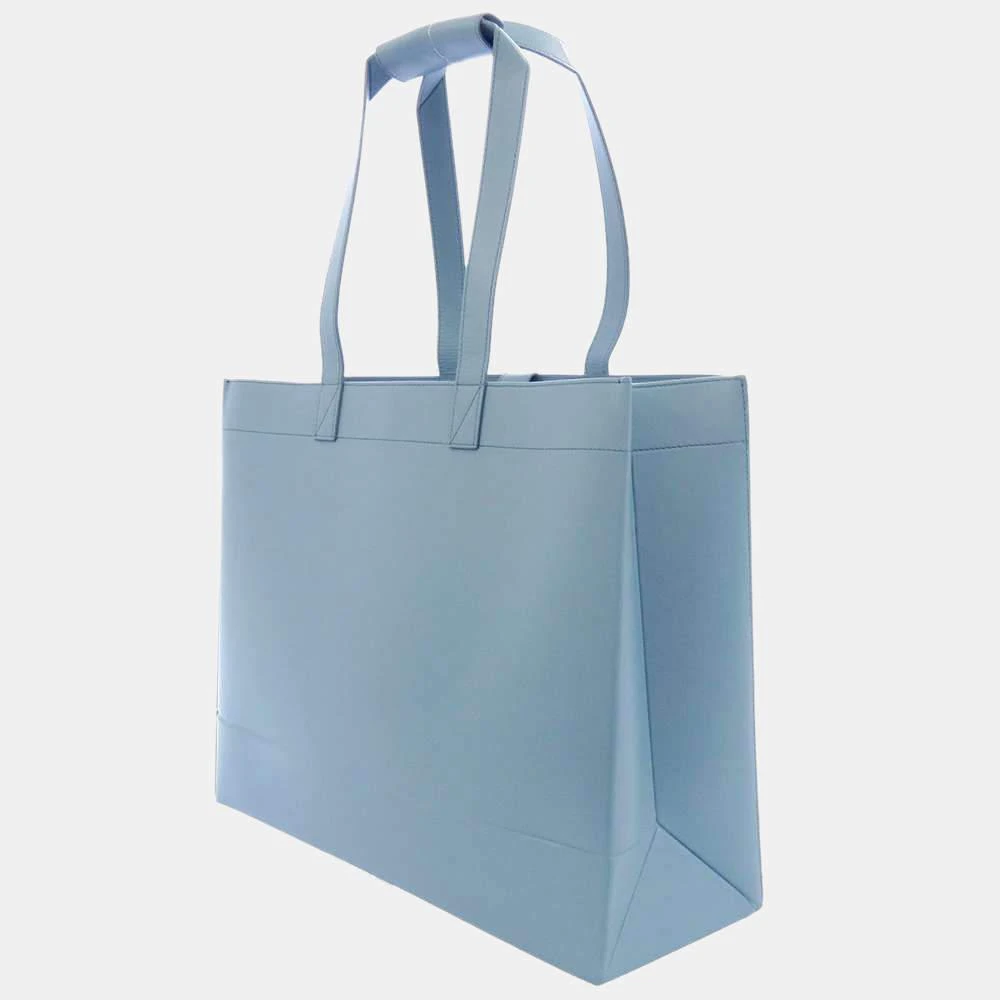 商品[二手商品] Dior|Dior Blue Leather Shawn D-Dior Tote Bag,价格¥20225,第2张图片详细描述