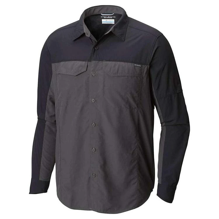 商品Columbia|Columbia Men's Silver Ridge Blocked Long Sleeve Shirt,价格¥221,第3张图片详细描述