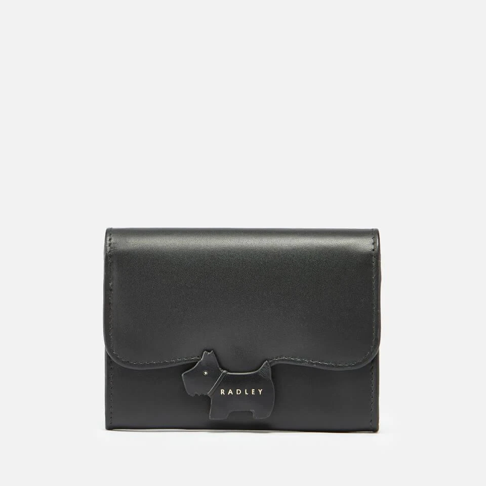 商品Radley|Radley Women's Radley Crest Medium Flapover Purse - Black,价格¥446,第1张图片