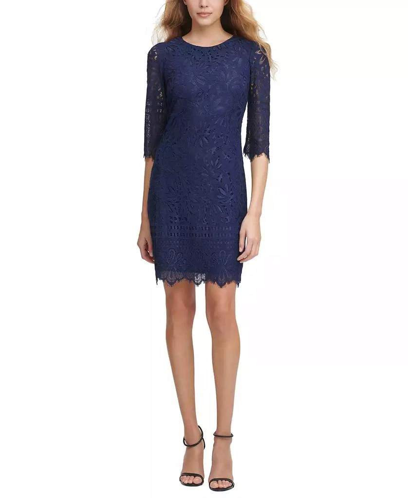 商品Kensie|Lace Sheath Dress,价格¥911,第1张图片