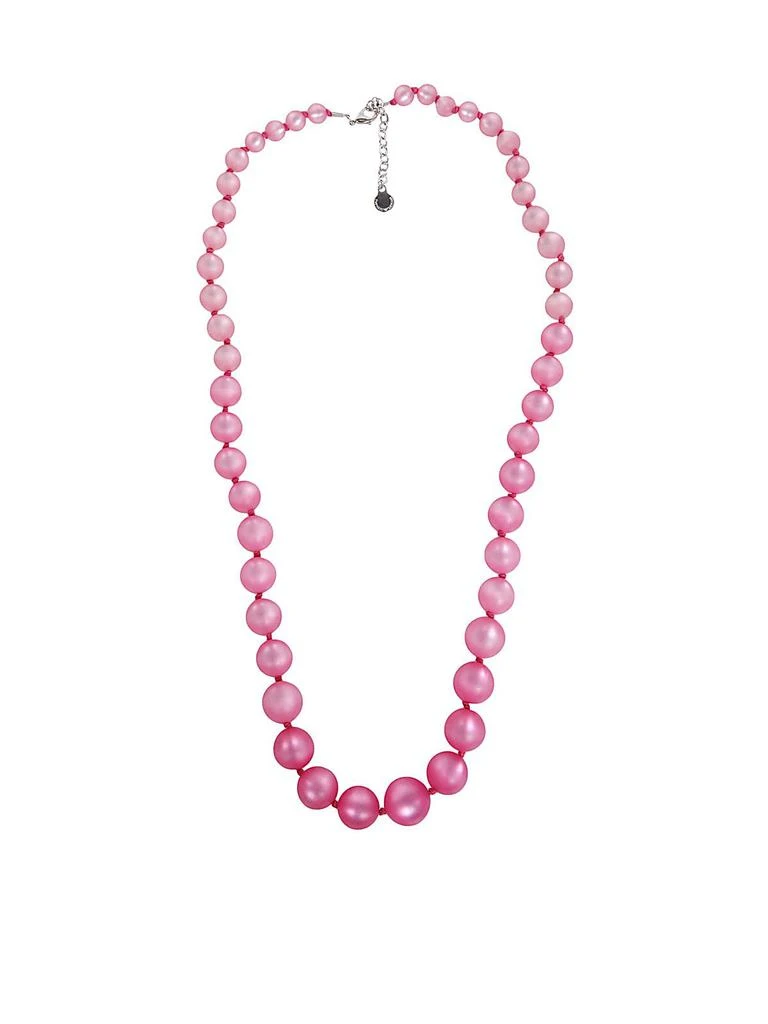 商品Emporio Armani|Emporio Armani Gradient Effect Beaded Necklace,价格¥855,第1张图片