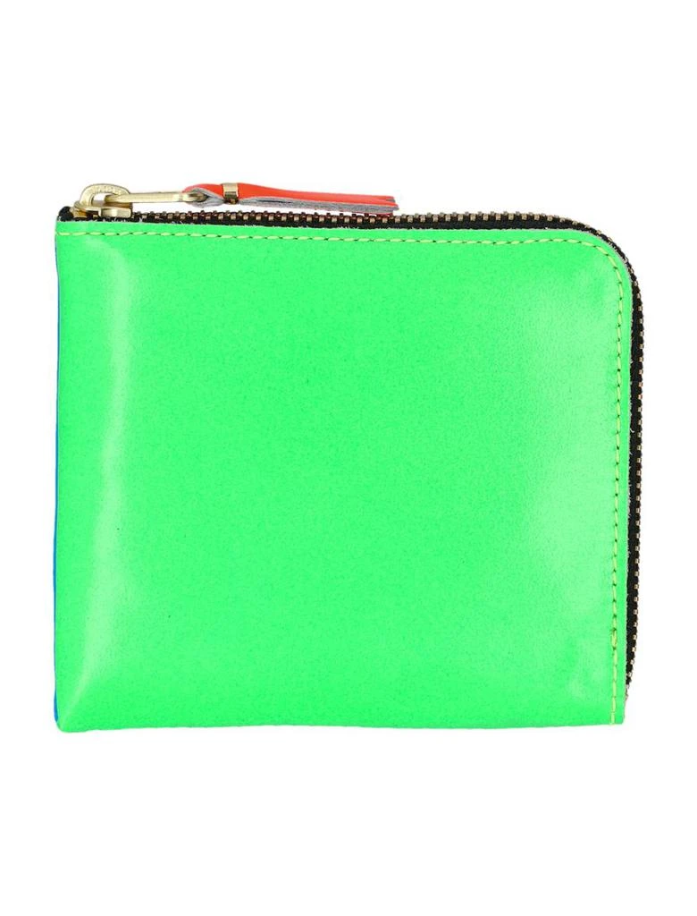 商品Comme des Garcons|COMME DES GARÇONS Super fluo small zip coin wallet,价格¥882,第1张图片