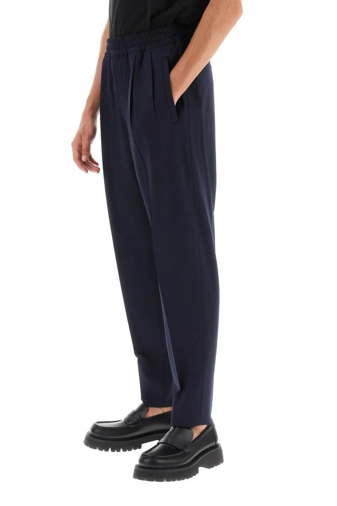 商品Zegna|Jogger Fit Wool Blend Trousers,价格¥1974,第4张图片详细描述