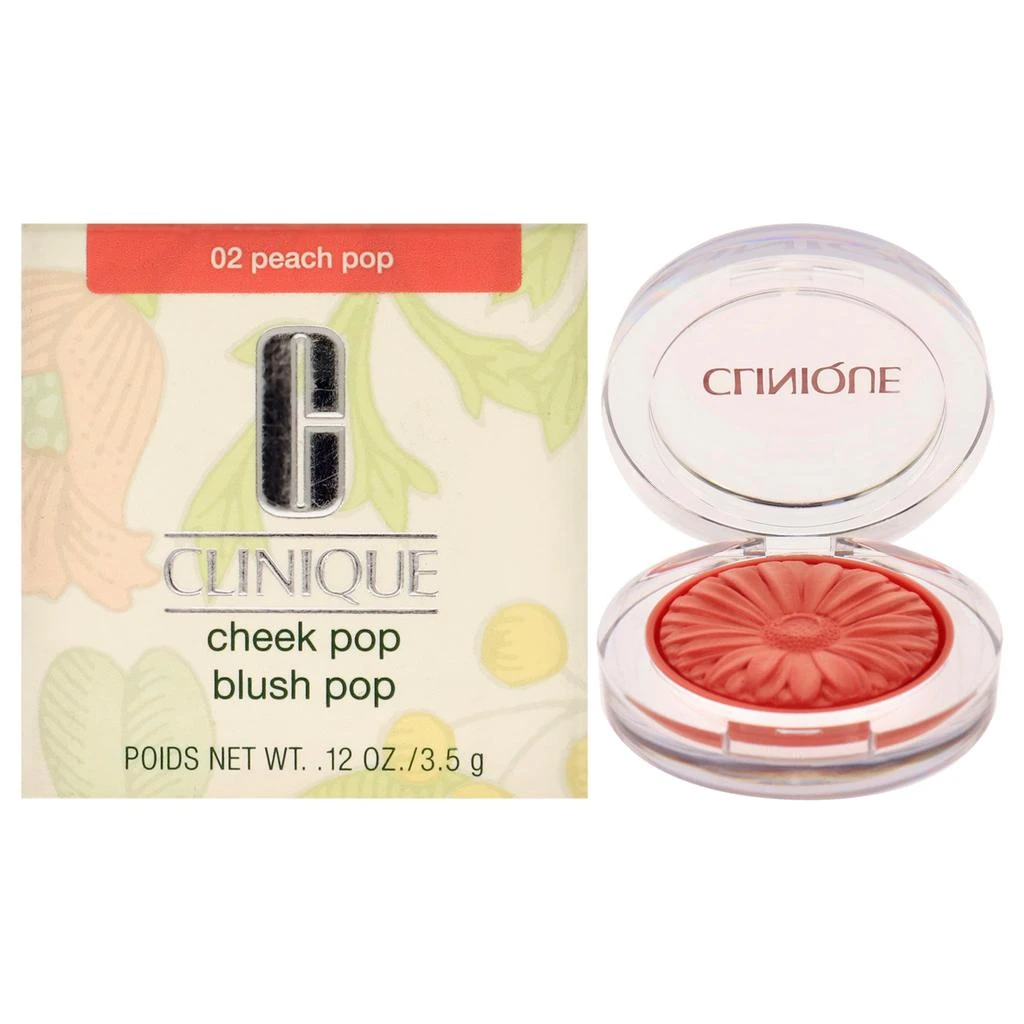 商品Clinique|Cheek Pop Blush Pop - 02 Peach Pop by Clinique for Women - 0.14 oz Blush,价格¥253,第4张图片详细描述