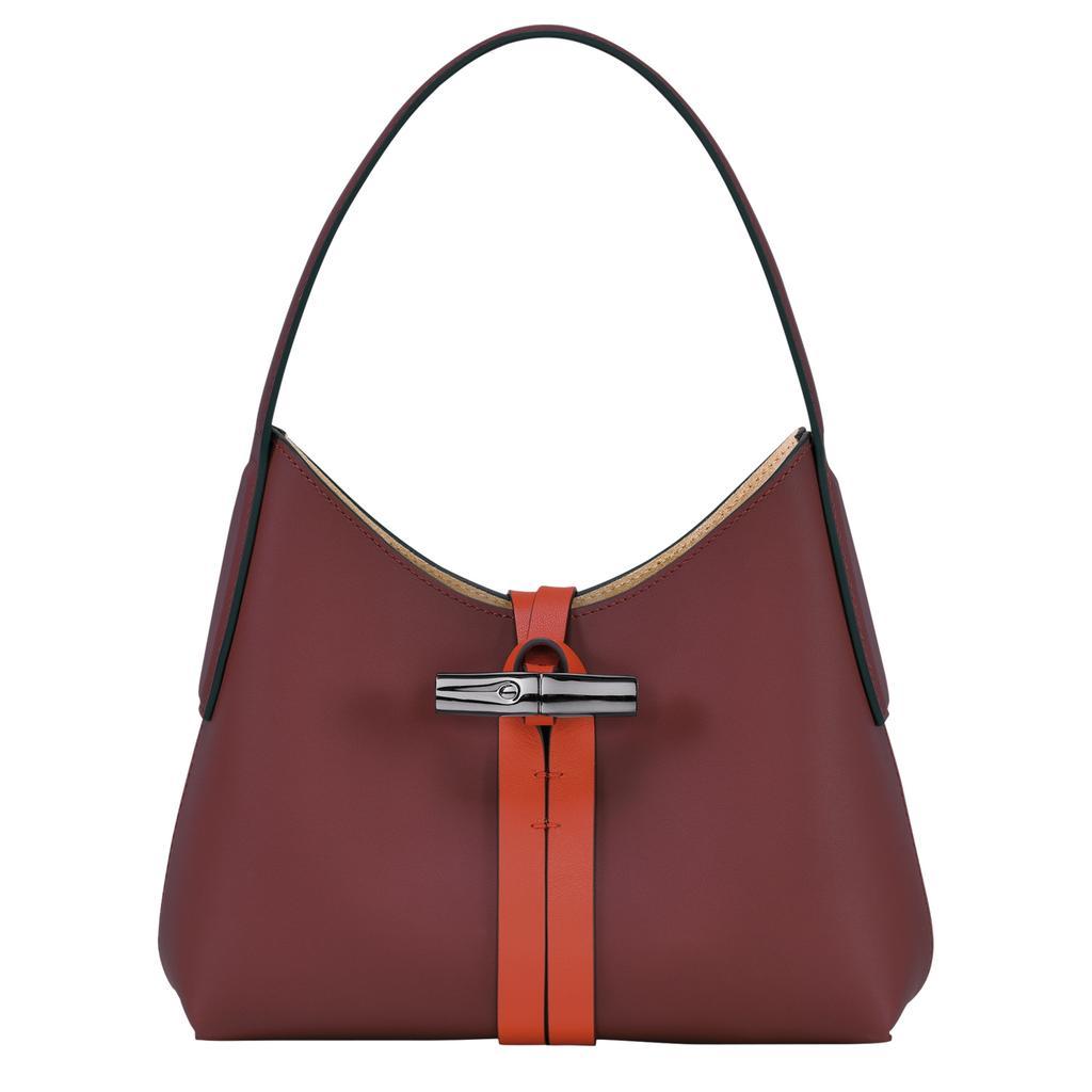 商品Longchamp|Shoulder bag XS Roseau Burgundy/Orange (10152HBJH59),价格¥2452,第1张图片
