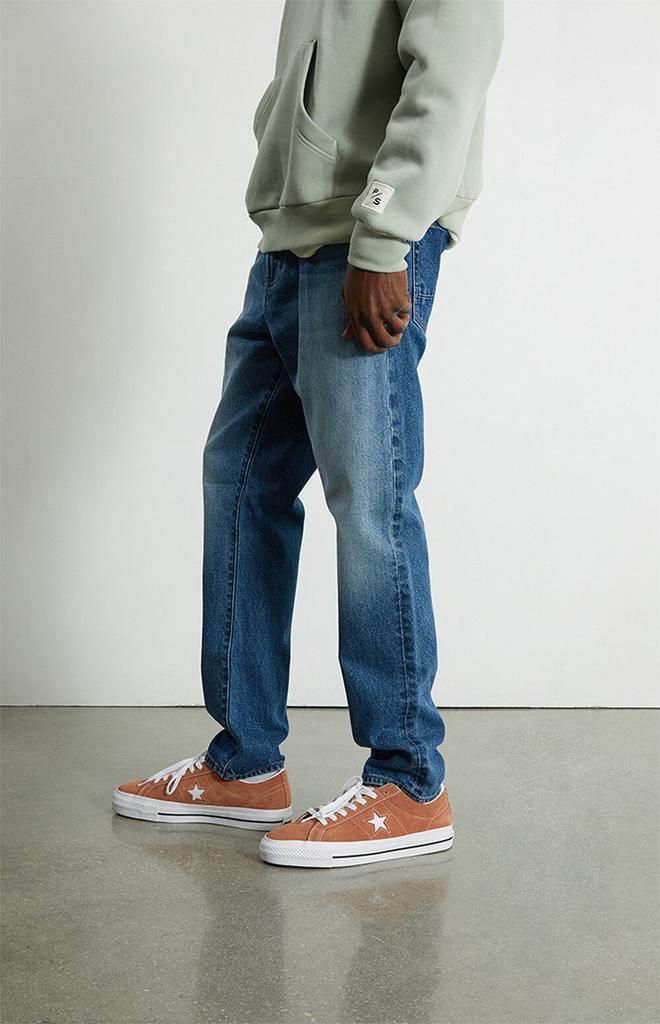 Medium Indigo Slim Taper Jeans商品第3张图片规格展示