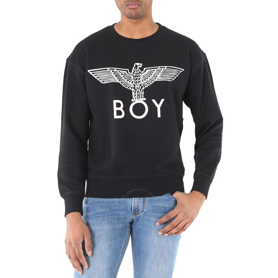 商品BOY LONDON|Men's Black / White Long Sleeve Boy Eagle Sweatshirt,价格¥128,第1张图片