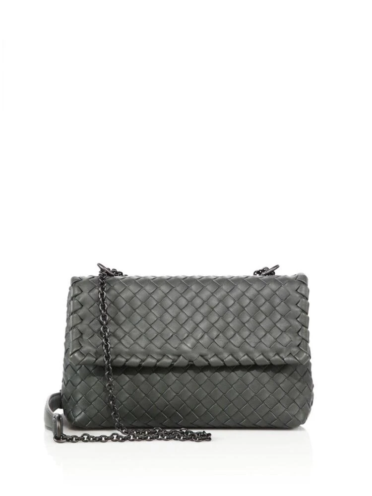 商品Bottega Veneta|Olimpia Baby 编织斜挎包,价格¥17910,第1张图片