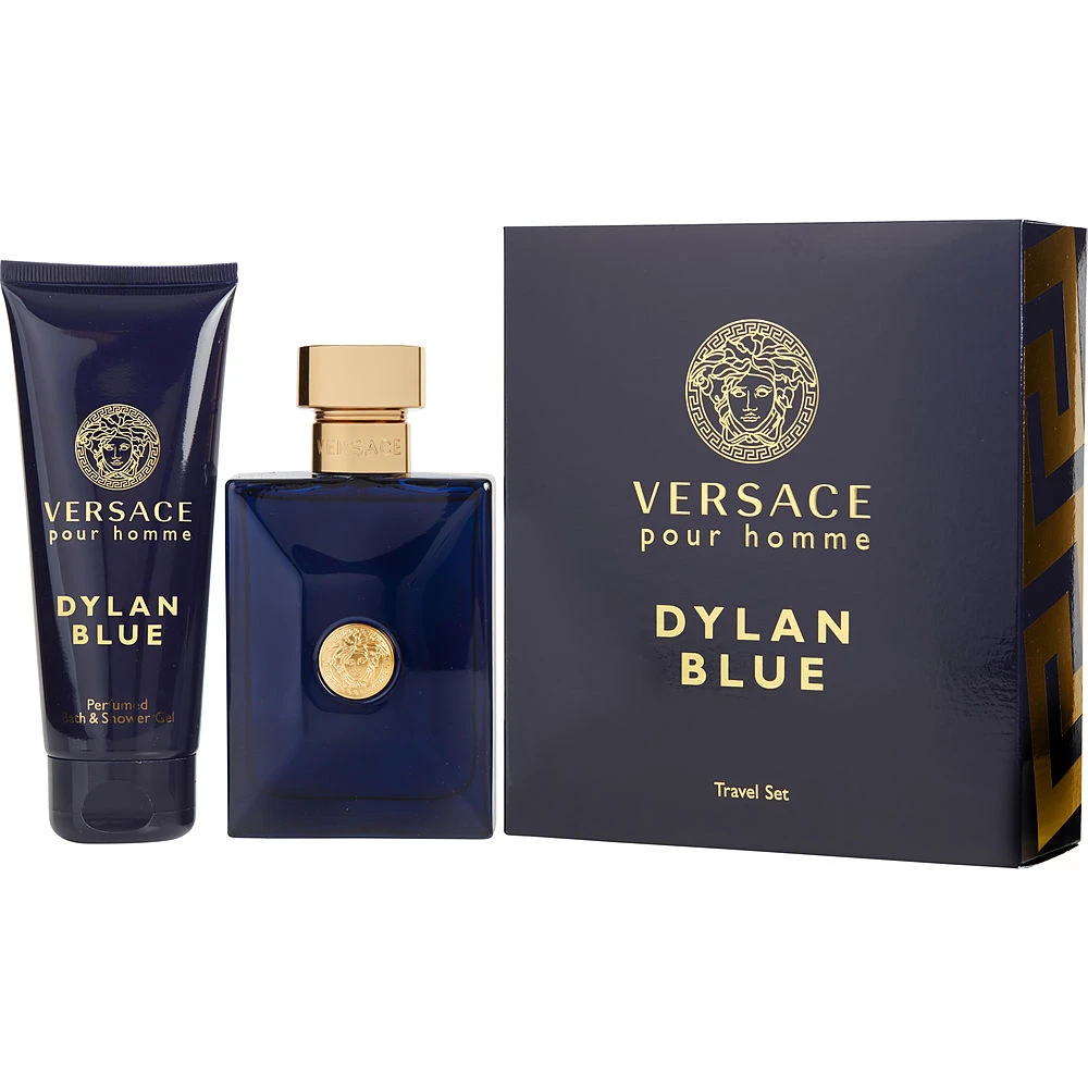 商品Versace|Versace 范思哲 海神（迪伦男士）男士香氛护理套装（香水100ml+沐浴露100ml） 1套,价格¥1007,第1张图片