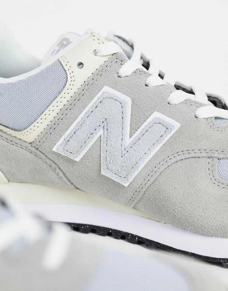 商品New Balance|New Balance 574 trainers in grey suede,价格¥930,第3张图片详细描述