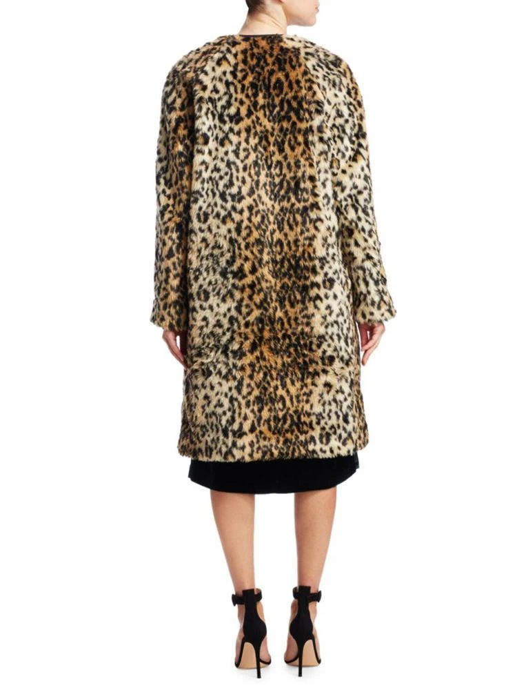 商品Scripted|Leopard-Print Faux Fur Jacket,价格¥1593,第2张图片详细描述