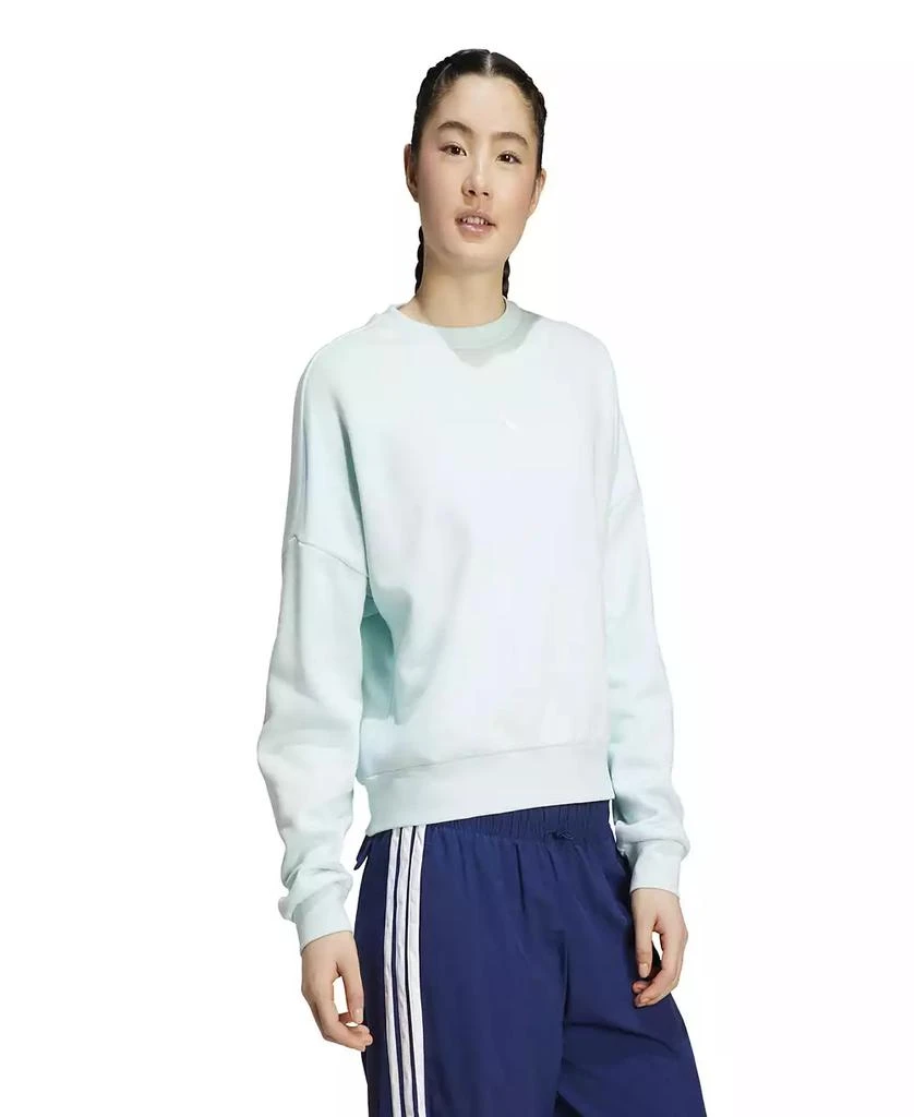 商品Adidas|Women's Essentials Small Logo Feel Cozy Crew Neck Sweatshirt,价格¥334,第3张图片详细描述