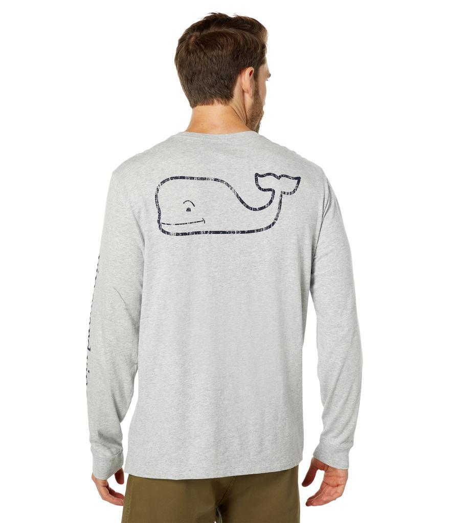 商品Vineyard Vines|Long Sleeve Vintage Whale Pocket T-Shirt,价格¥364,第1张图片