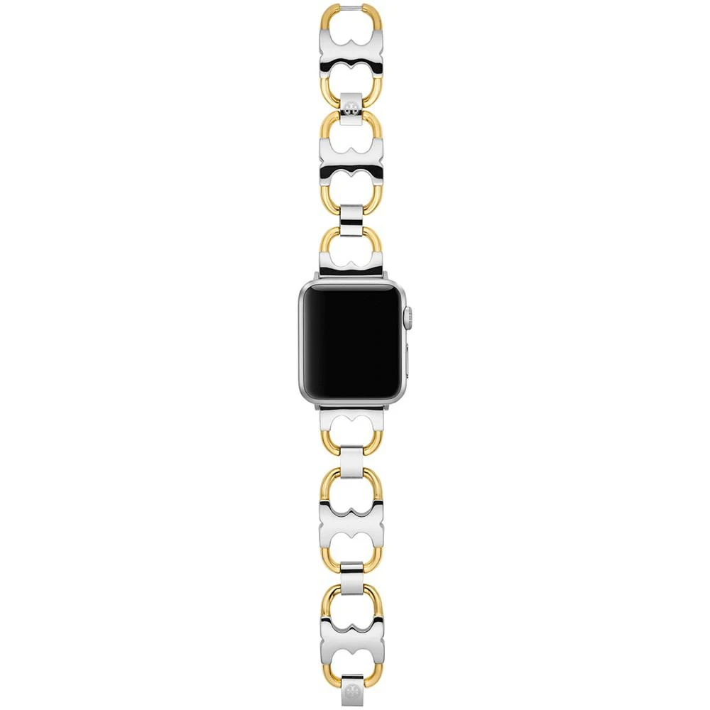 商品Tory Burch|Two-Tone Stainless Steel Gemini Link Bracelet For Apple Watch® 38mm/40mm,价格¥1106,第2张图片详细描述