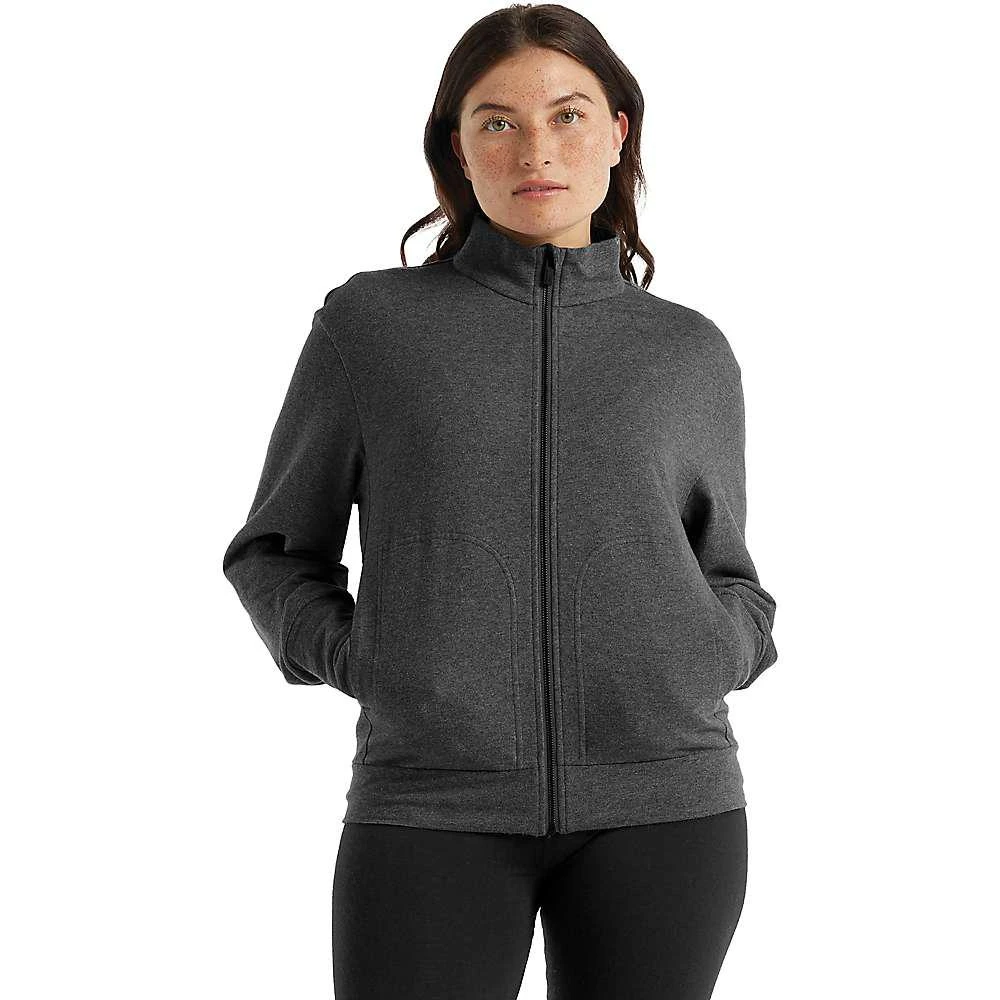 商品Icebreaker|Women's Central LS Zip Sweatshirt,价格¥609,第1张图片