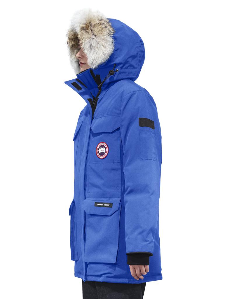 PBI Expedition Hooded Parka, Royal Blue “探险”羽绒衣商品第2张图片规格展示