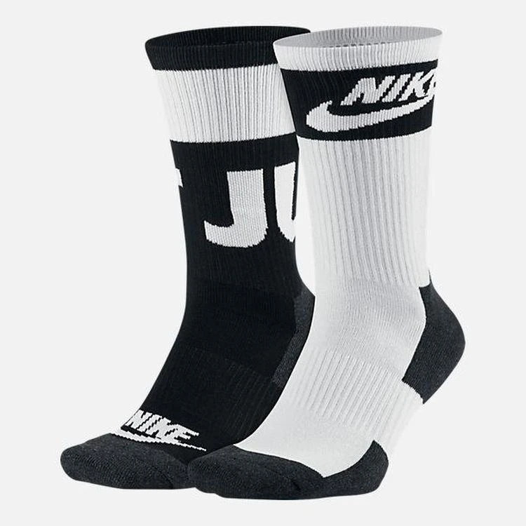 商品NIKE|Men's Nike Sportswear Crew Socks - 2 Pack,价格¥75,第1张图片