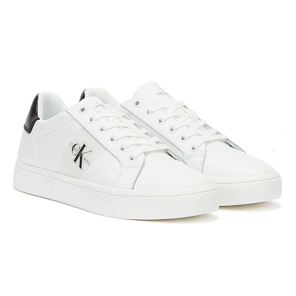 商品Calvin Klein|Calvin Klein Jeans Classic Cupsole 1 Womens White / Black Trainers,价格¥546,第1张图片