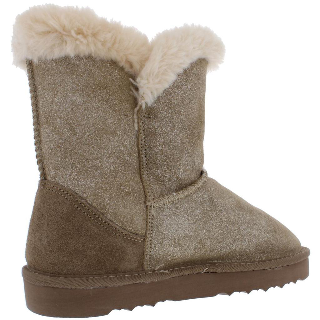 Style & Co. Womens Tiny 2 Suede Faux Fur Lined Winter Boots商品第6张图片规格展示