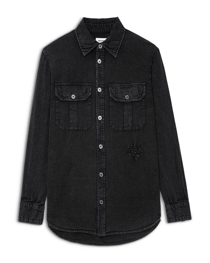 商品Zadig&Voltaire|Teros Twill Shirt,价格¥1333,第1张图片