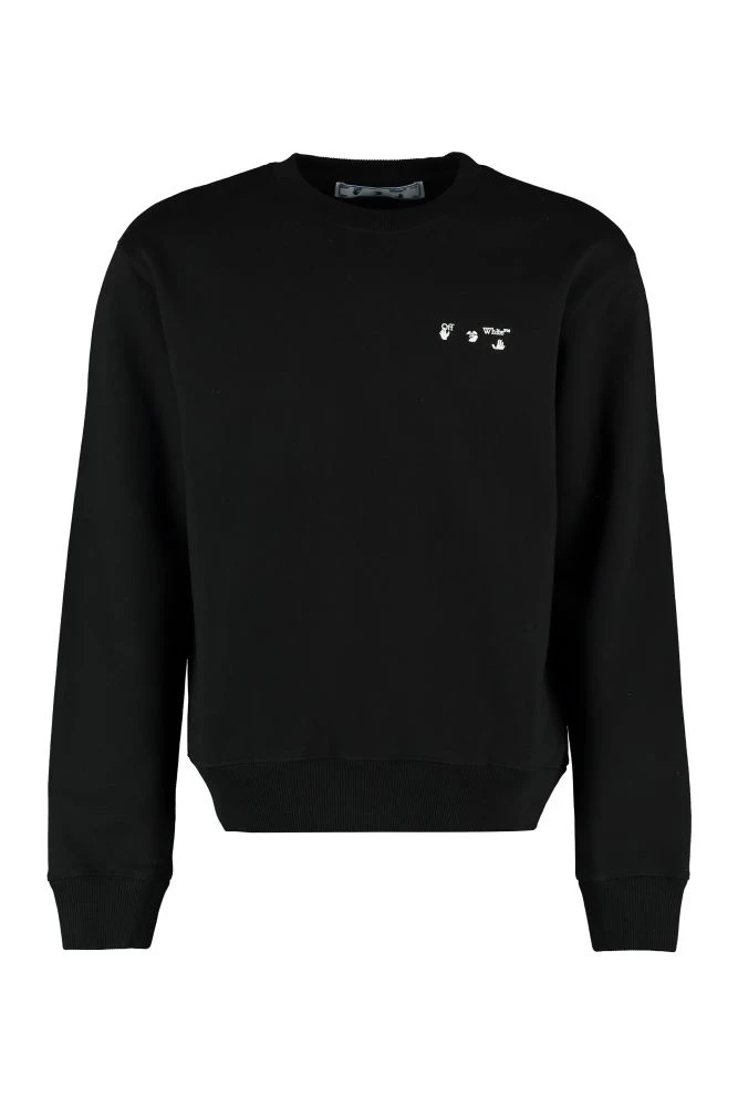 商品【商品预售7天】 Off-White|Off-White 男士针织毛衣 OMBA025F21FLE0011001 黑色,价格¥2294,第5张图片详细描述