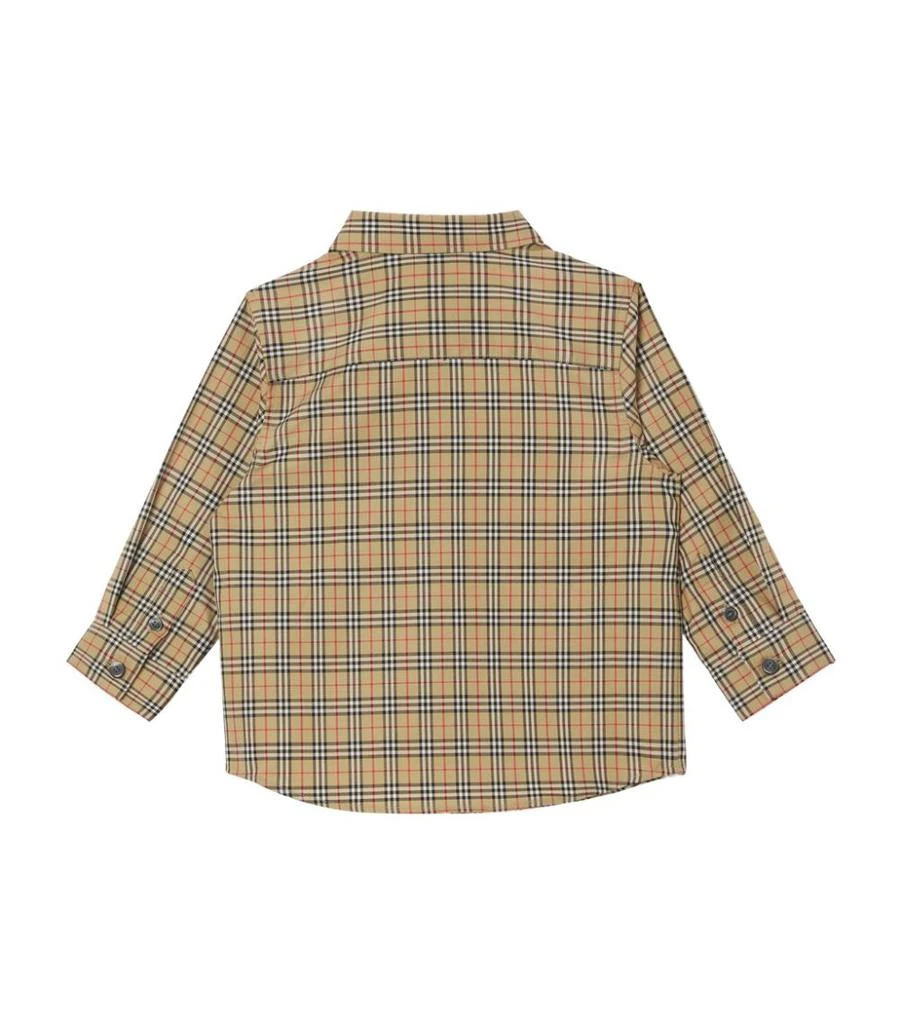 商品Burberry|House Check Shirt (6-24 Months),价格¥1579,第3张图片详细描述