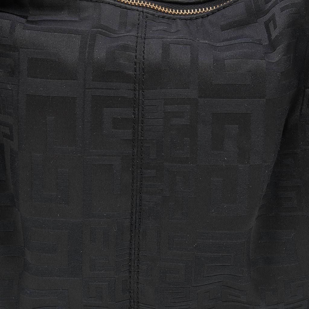 Givenchy Black Signature Canvas And Leather Hobo商品第5张图片规格展示