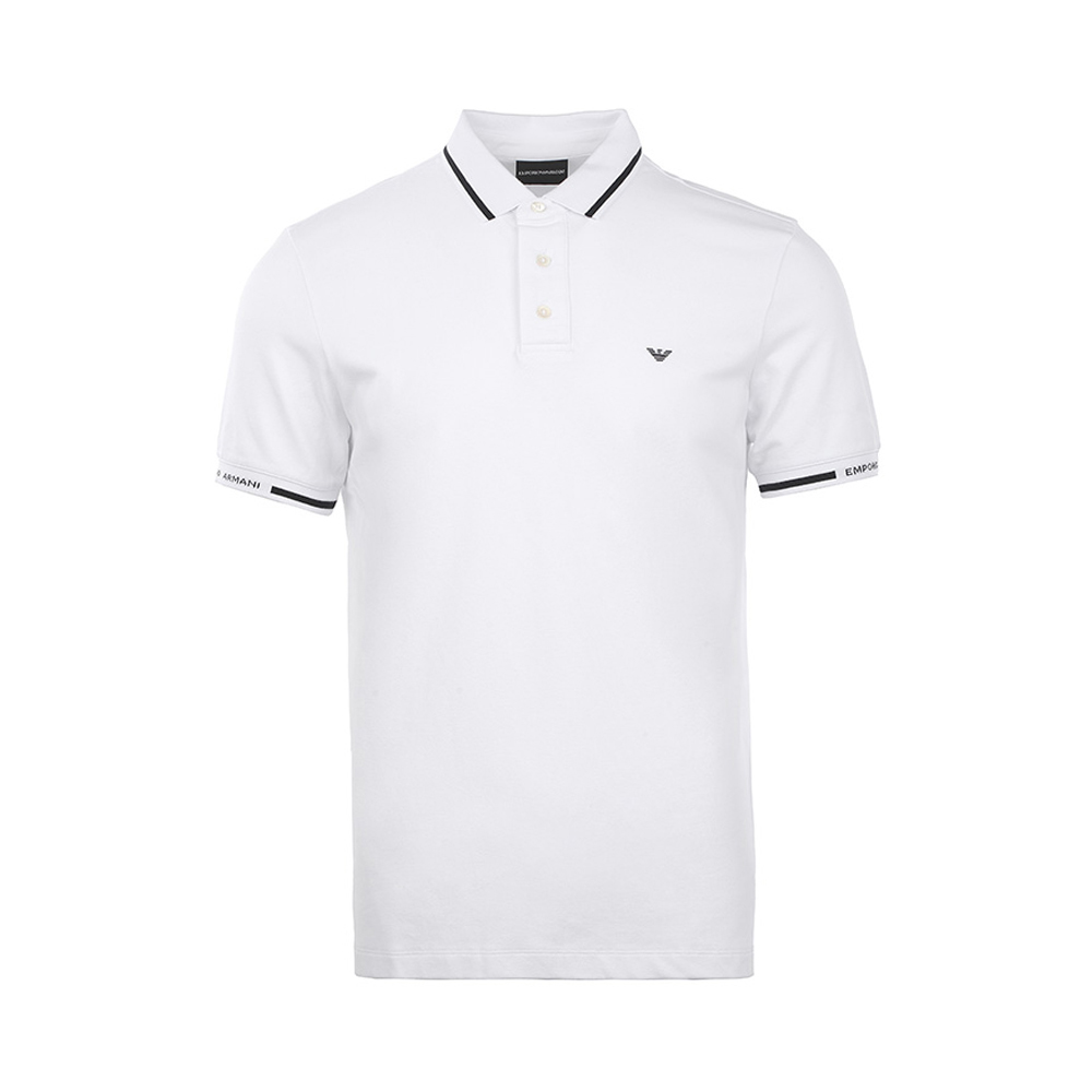 EMPORIO ARMANI 男白色短袖T恤 3L1FAE-1JPTZ-0154商品第1张图片规格展示