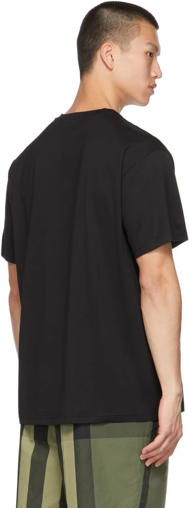 商品Burberry|黑色 Embroidered Deer Oversized T 恤,价格¥5009,第3张图片详细描述