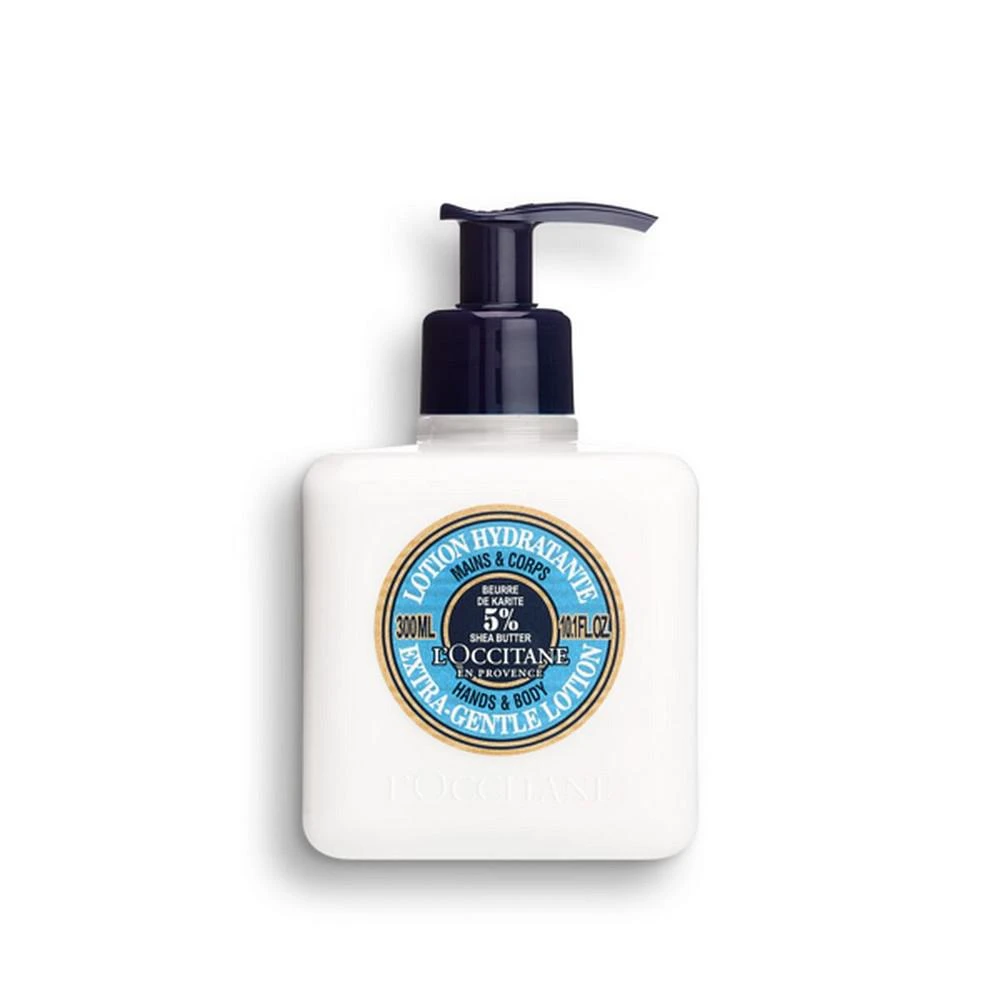 商品L'Occitane|Extra-Gentle 5% Shea Butter Hand & Body Lotion, 10.1 fl. oz.,价格¥240,第1张图片