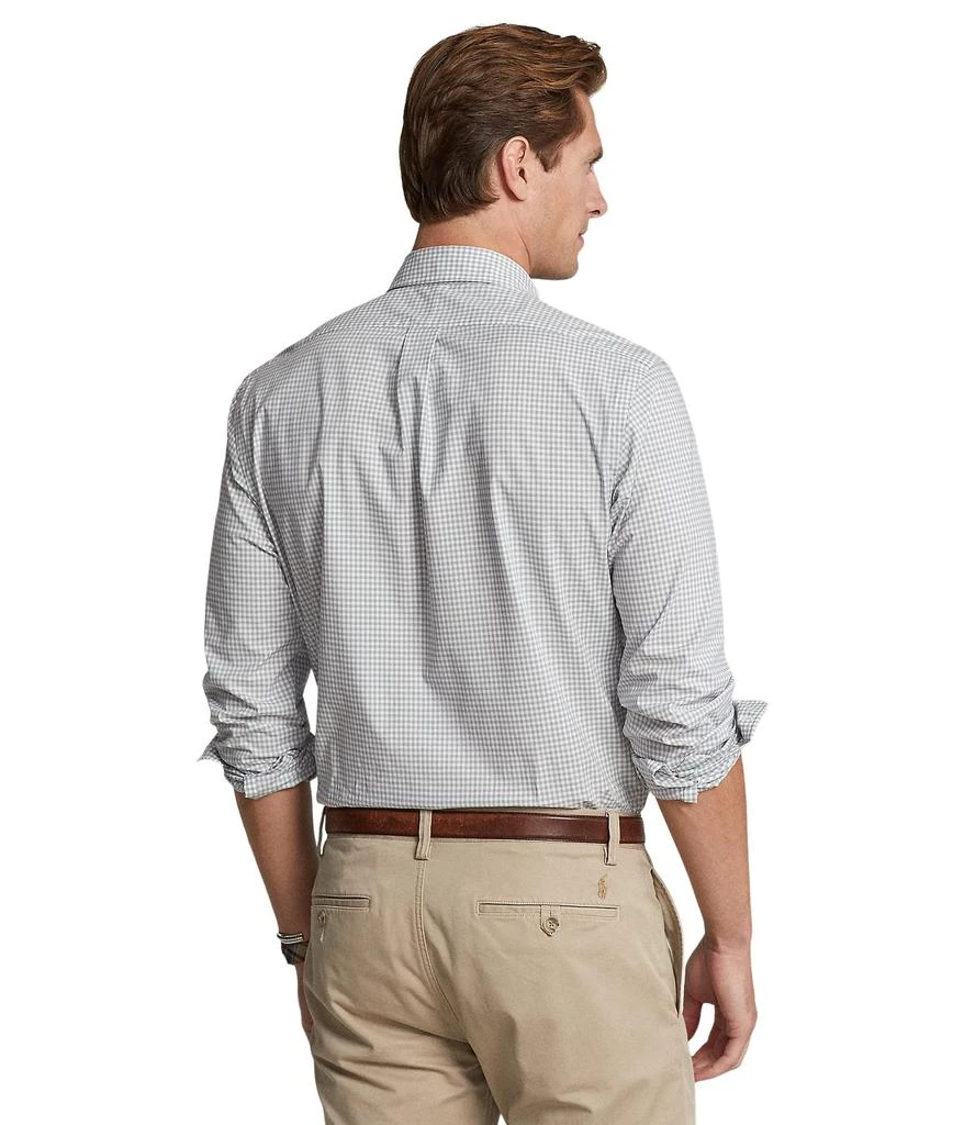 商品Ralph Lauren|Classic Fit Gingham Stretch Poplin Shirt,价格¥480-¥937,第2张图片详细描述