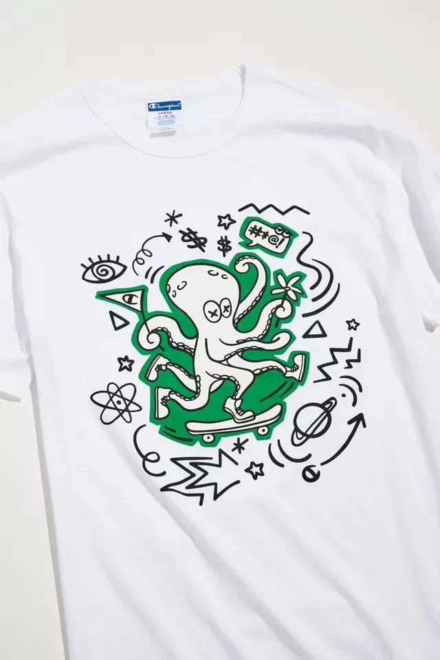 商品CHAMPION|Champion Octodoodle Lightweight Tee,价格¥115,第2张图片详细描述