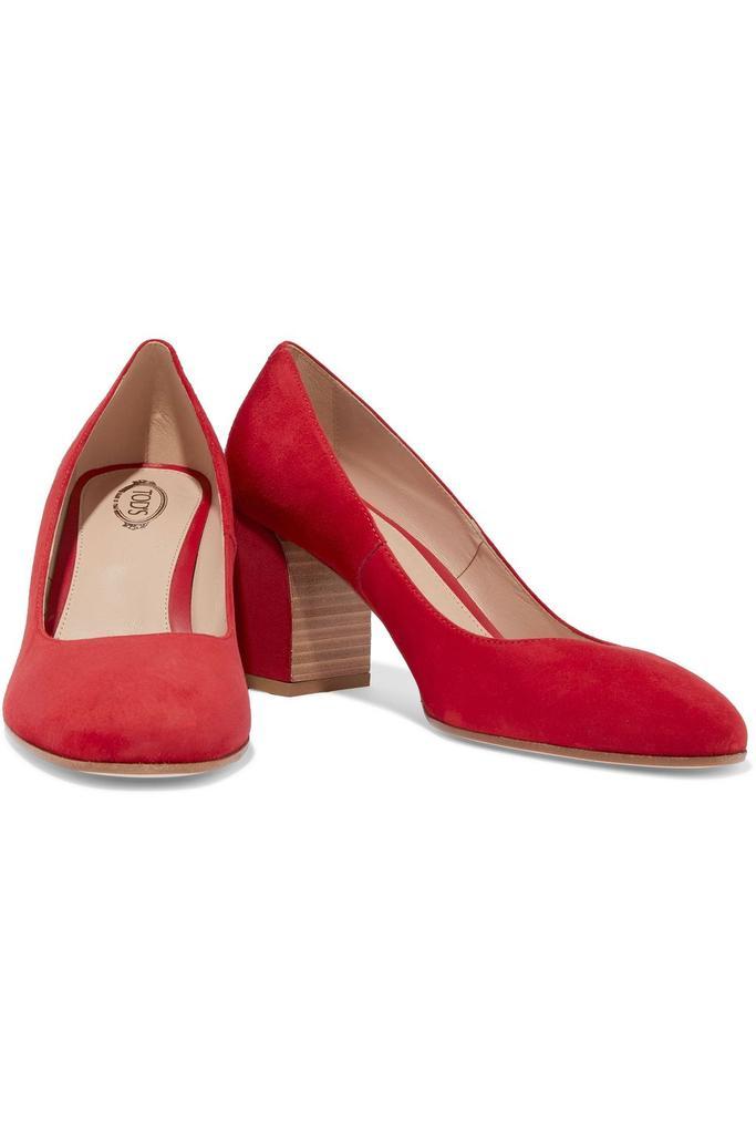 商品Tod's|Decollete suede pumps,价格¥1805,第4张图片详细描述