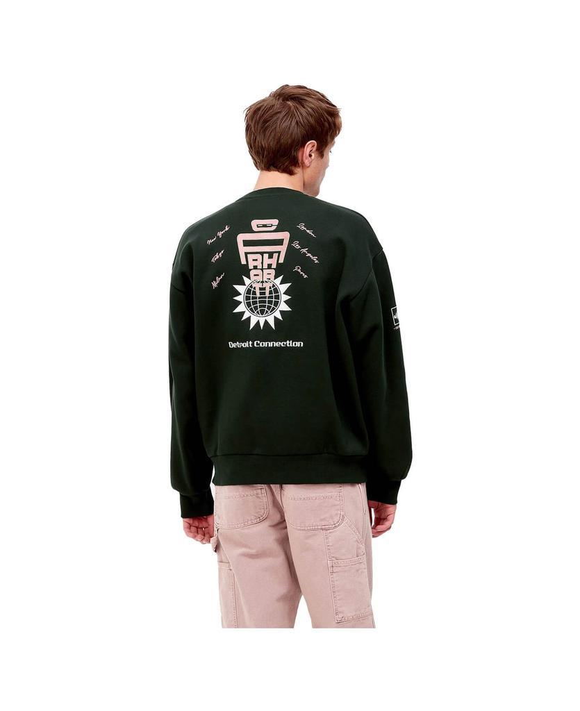 商品Carhartt|Wip Connect Dark Green Sweatshirt,价格¥1078,第5张图片详细描述