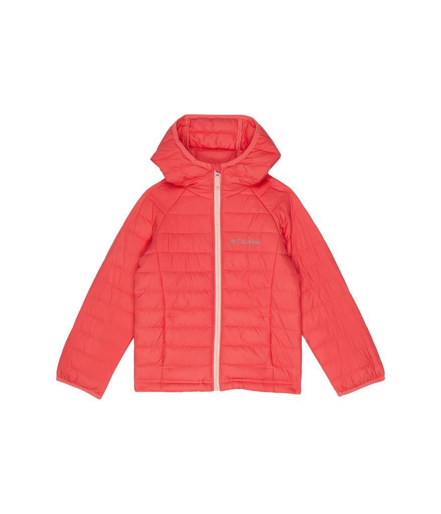 商品Columbia|Powder Lite™ Hooded Jacket (Little Kids/Big Kids),价格¥556,第1张图片