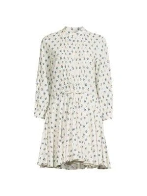 商品Zadig&Voltaire|Ranil Floral A Line Mini Dress,价格¥975,第3张图片详细描述