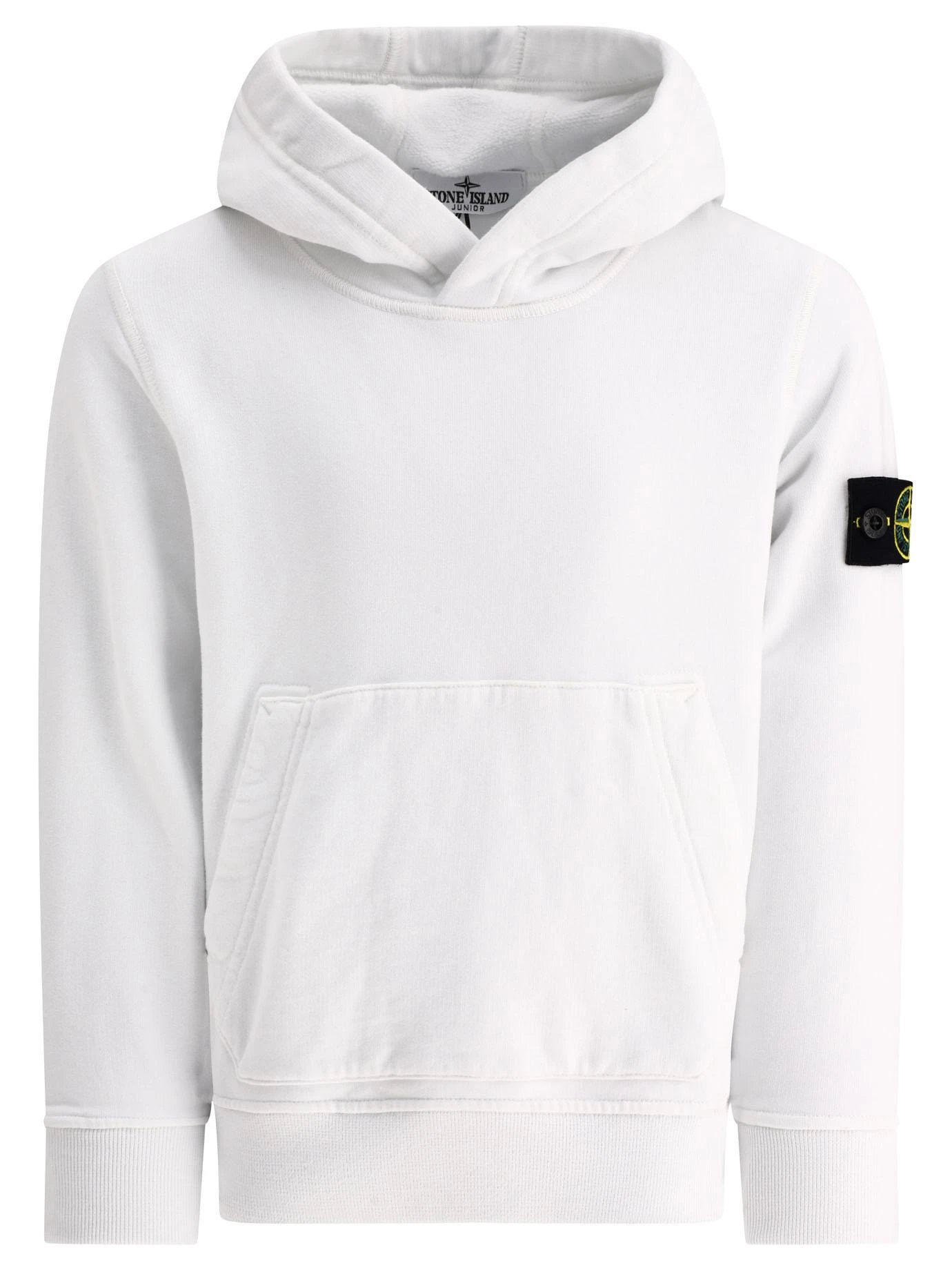 商品【商品预售7天发货】 Stone Island|Stone Island 男童卫衣 791661620V0093 白色,价格¥704,第1张图片